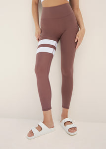 bella legging - desert rose | BodyLanguageSportswear | desert rose / white | 